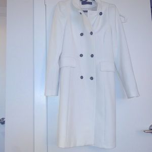 Zara white Coat